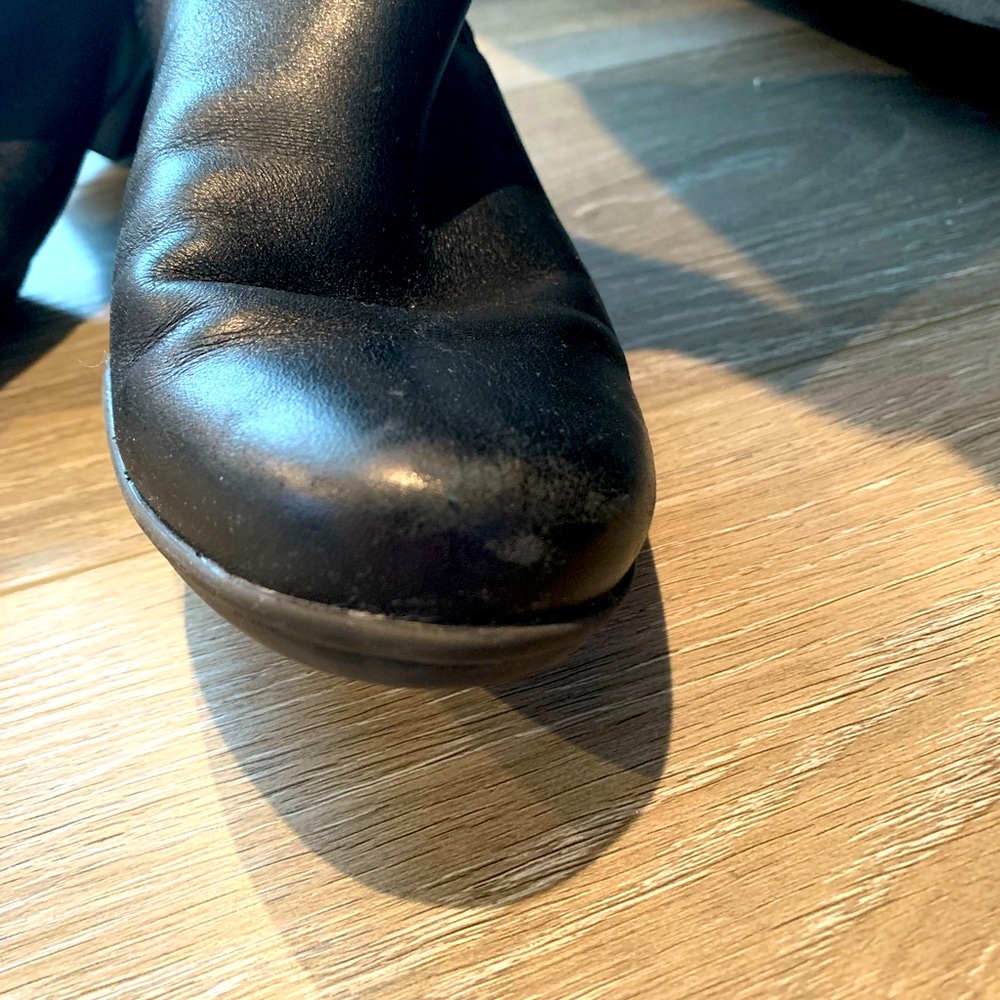 Clarks Rockport Black Knee High Boots